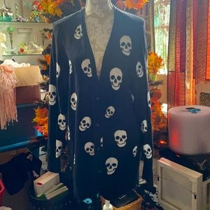 Torrid Skull Cardigan
